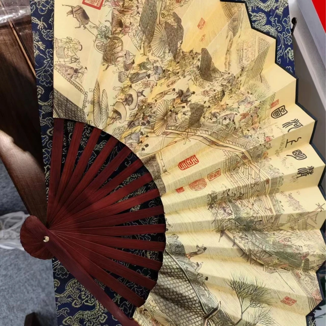 清明上河图折扇