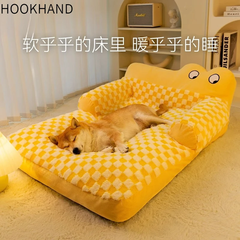 宠物秋冬季多巴胺狗窝保暖加厚狗床狗沙发冬天垫子睡垫四季猫窝