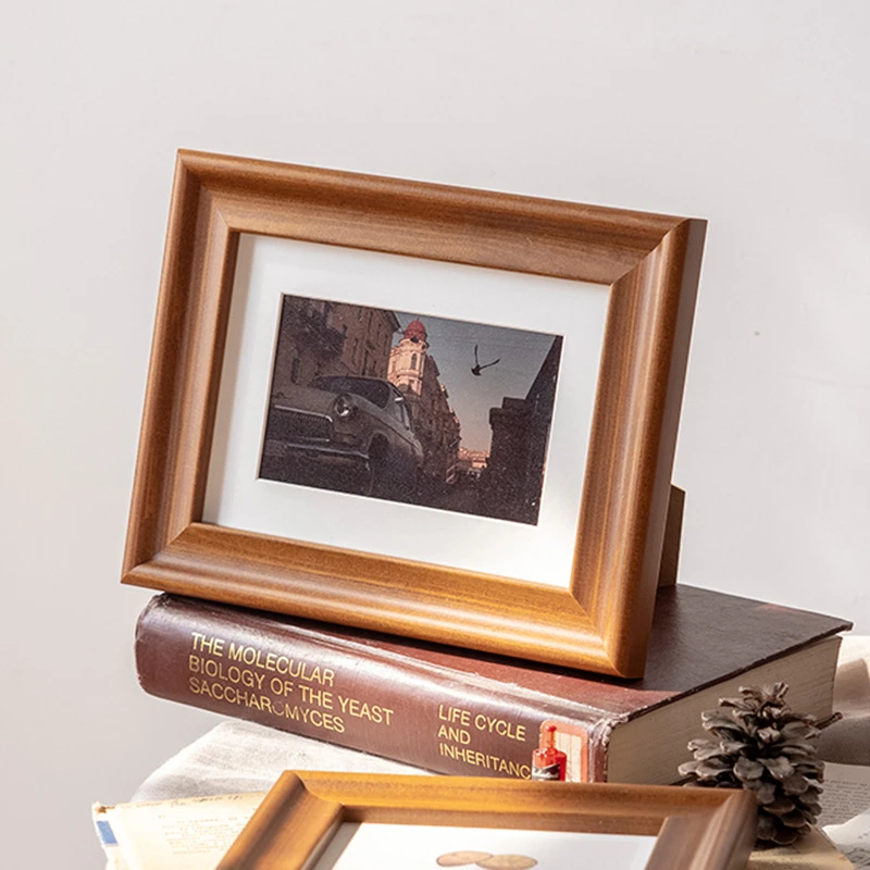 实木摆台相框寸挂墙儿童框架洗照片框画框全家福