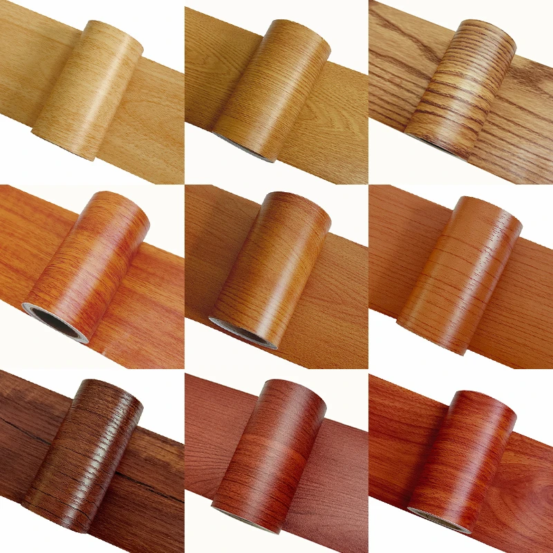 木纹贴纸遮丑补洞地板修复木门贴装饰条衣柜家具翻新窟窿贴皮自粘