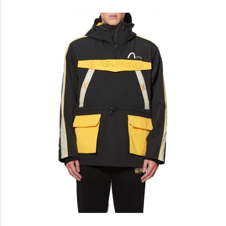 EVISU户外元素印花标志刺绣工装夹克2EAGNM0JK750LF