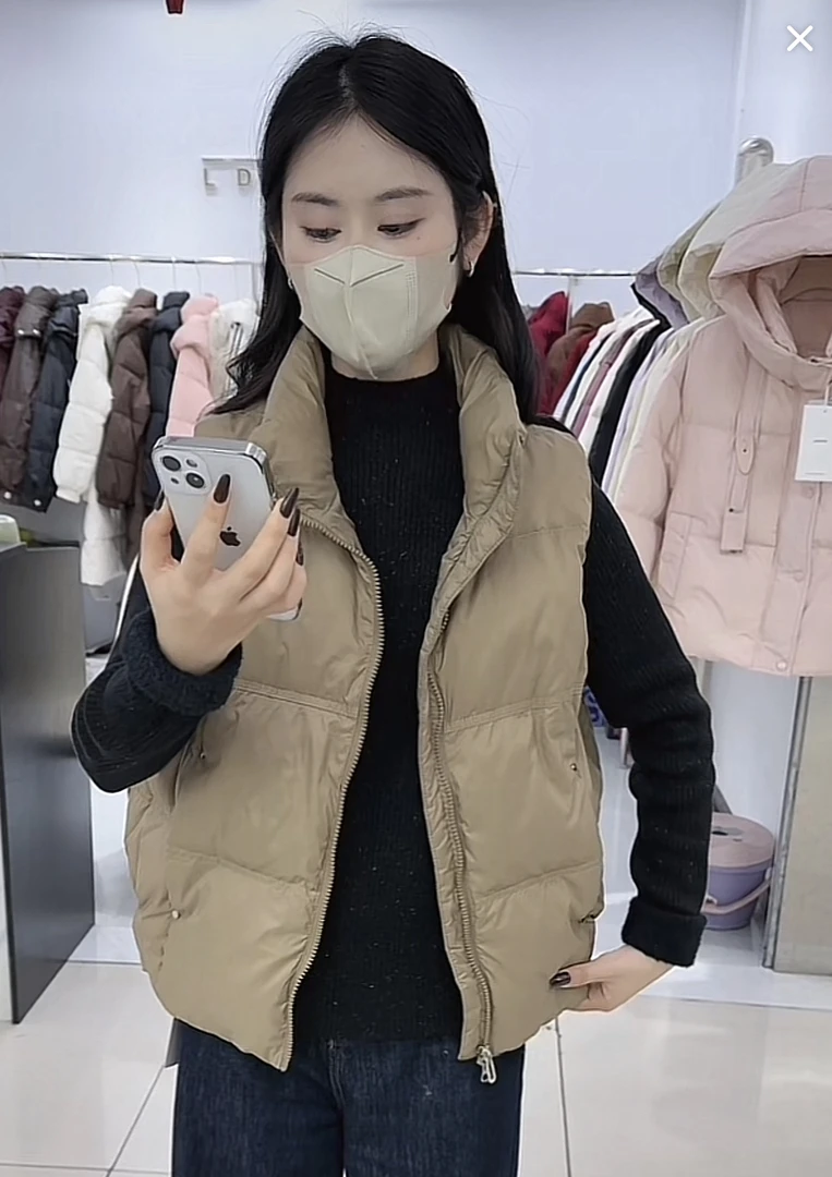 莎姐严选秋冬百搭时尚雨雨马甲815