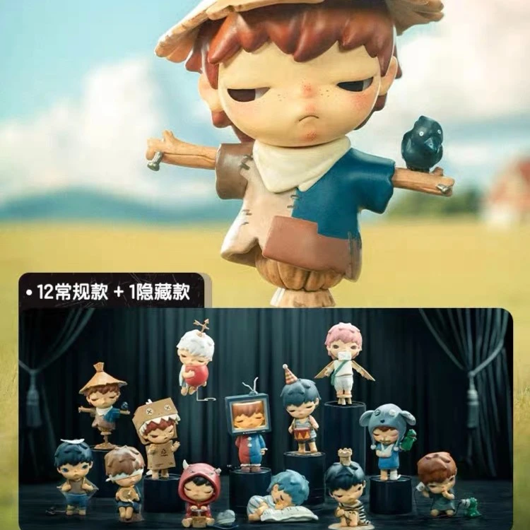 【拆盒】Hirono小野四代默剧系列潮玩盲盒手办