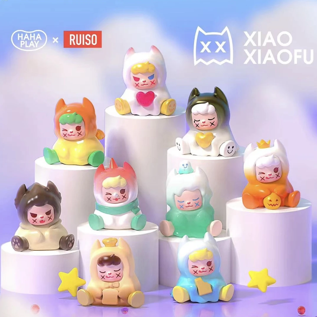 【拆盒】XXFU森林甜点日记系列潮玩盲袋萌粒