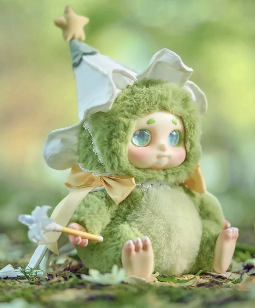 【拆盒】甜想花房精灵Cino毛绒系列潮玩盲盒