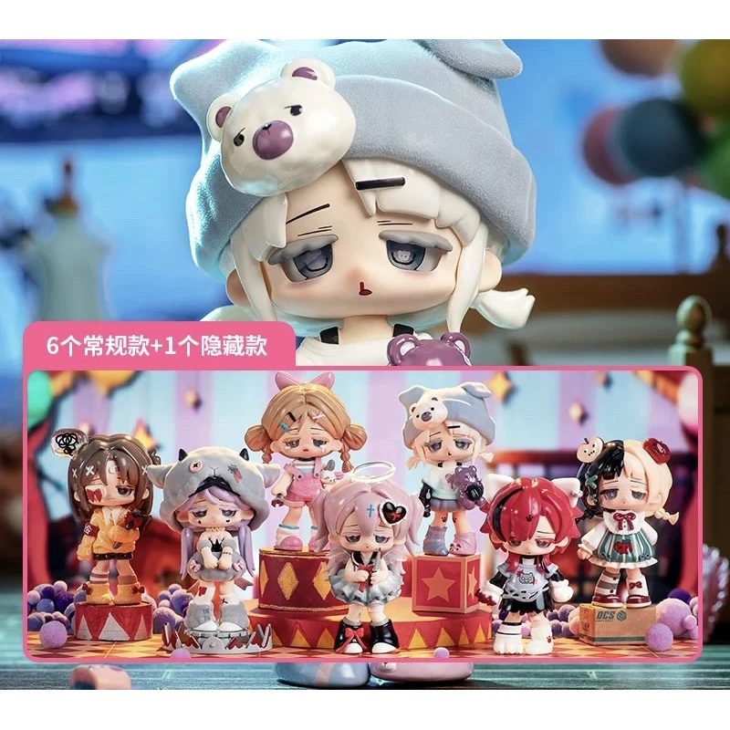 【拆盒】MISSY甜丧萝莉系列盲盒女孩礼物手办