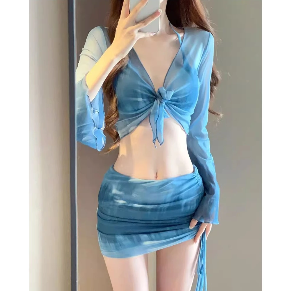 EDOFISH【赫本物语】ins气质显瘦性感辣妹温泉网红游泳衣女款纯欲风