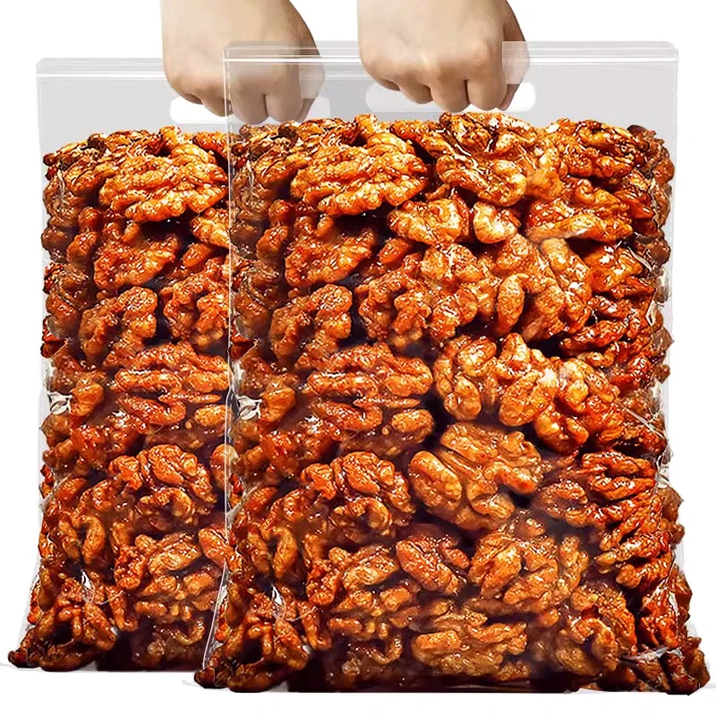正宗琥珀核桃仁新货糖衣包裹酥脆核桃仁坚果琥珀核桃仁零食批发