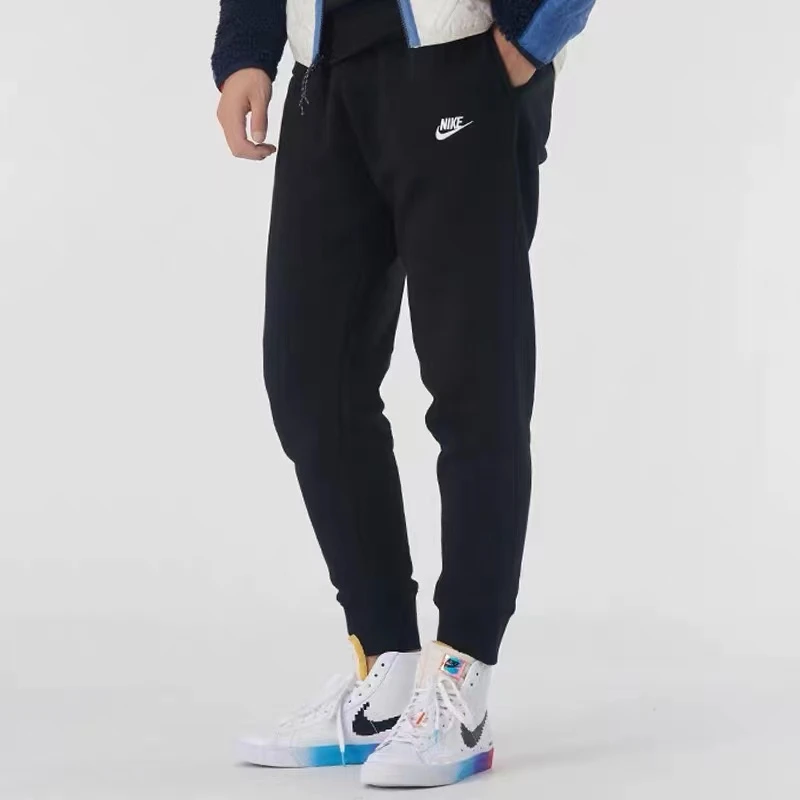 Nike/耐克裤子男裤冬季加绒运动裤休闲加绒保暖小脚长裤72-010