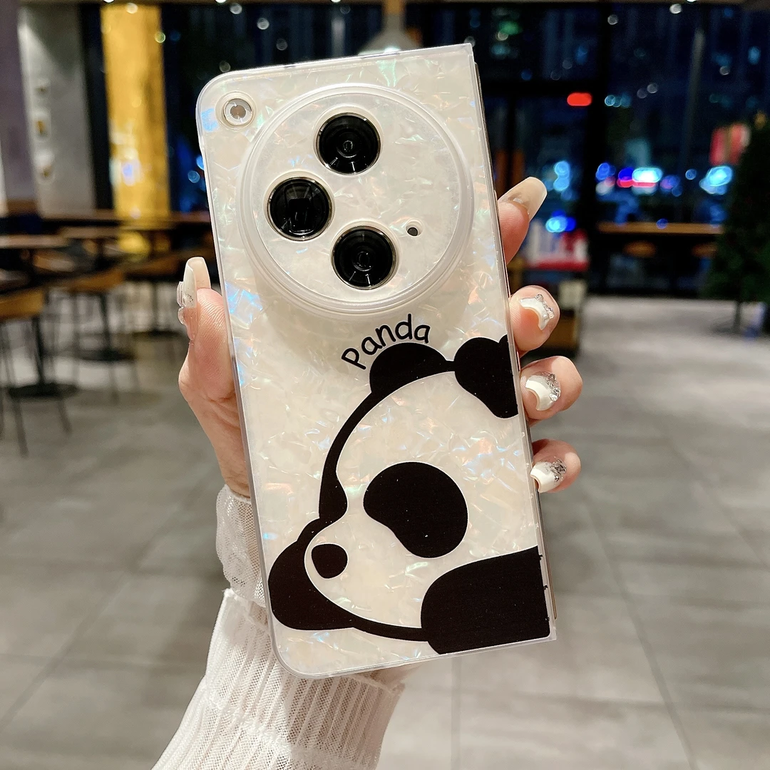 适用oppofindn3折叠手机壳防摔保护套创意贝壳纹网红女款可爱小众