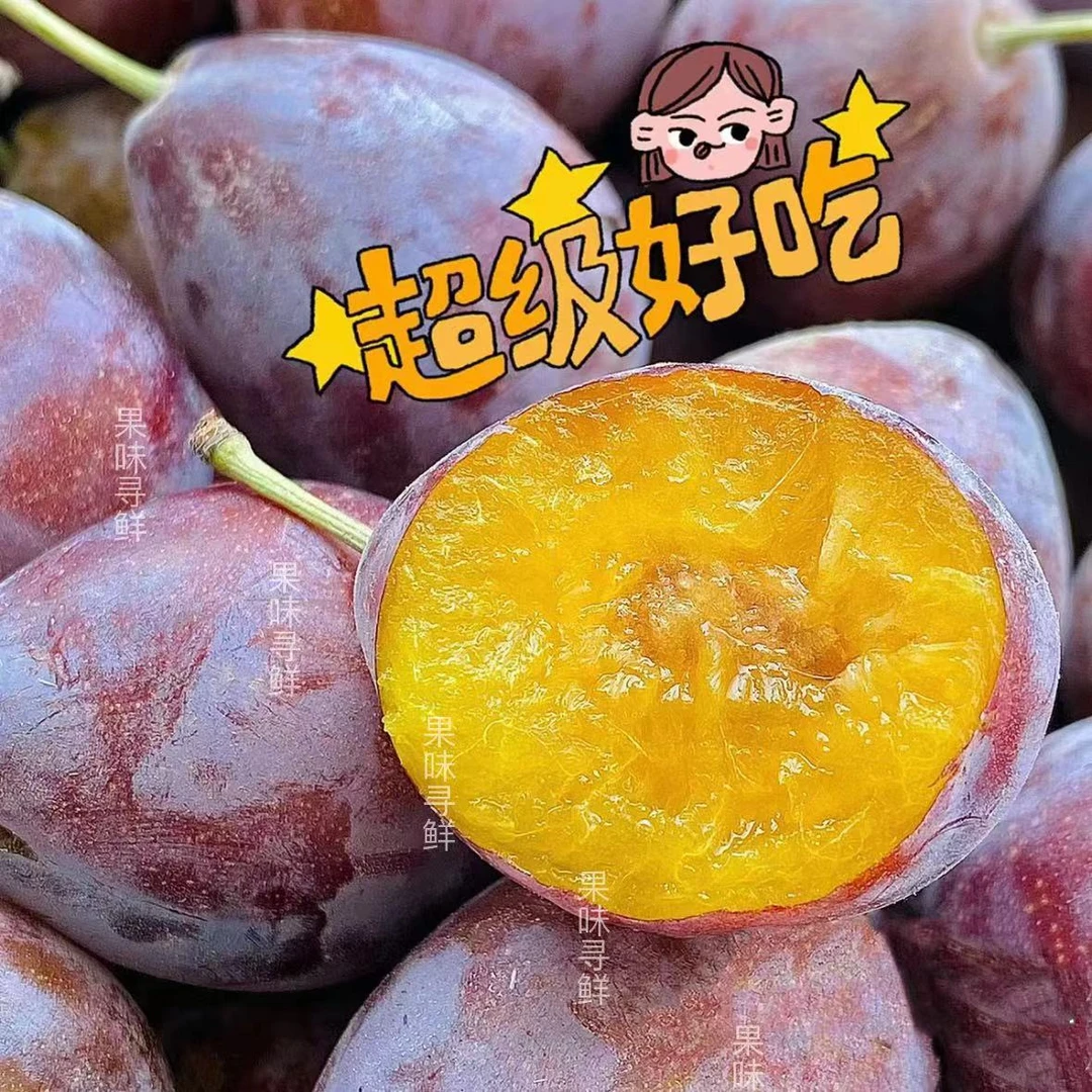 莜禾农业 西梅公主  伽师西梅  分装 净重2斤/4斤  每一颗都很甜