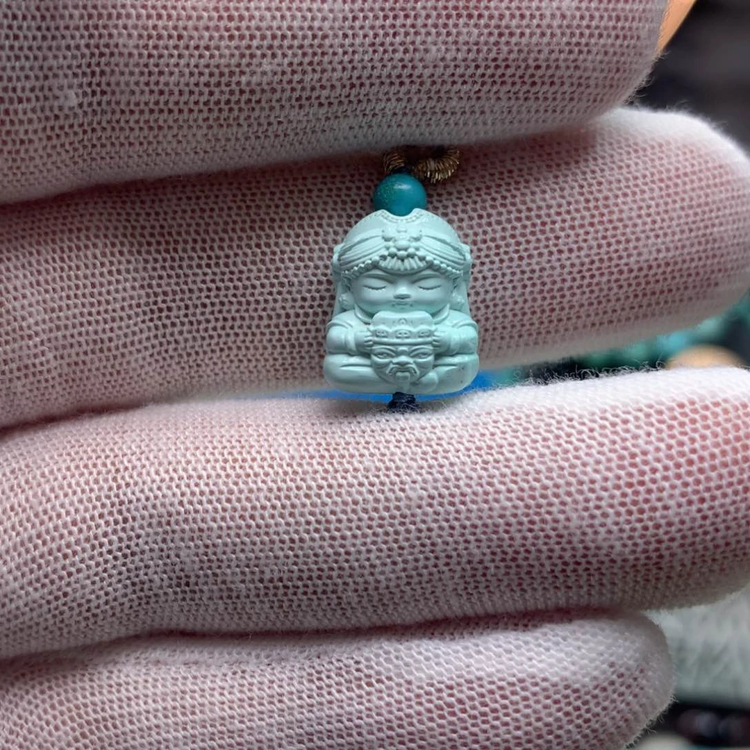 绿松石挂件未镶嵌