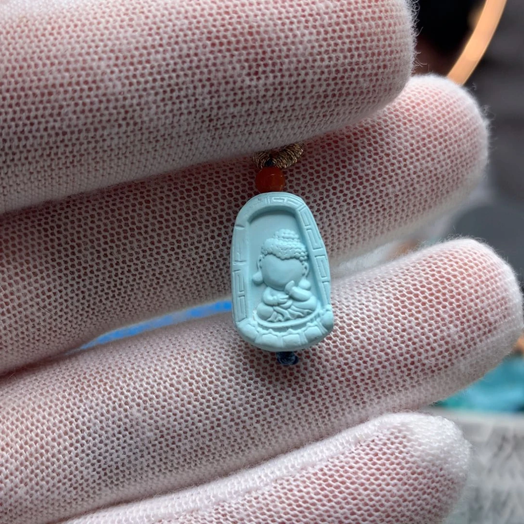 绿松石挂件未镶嵌