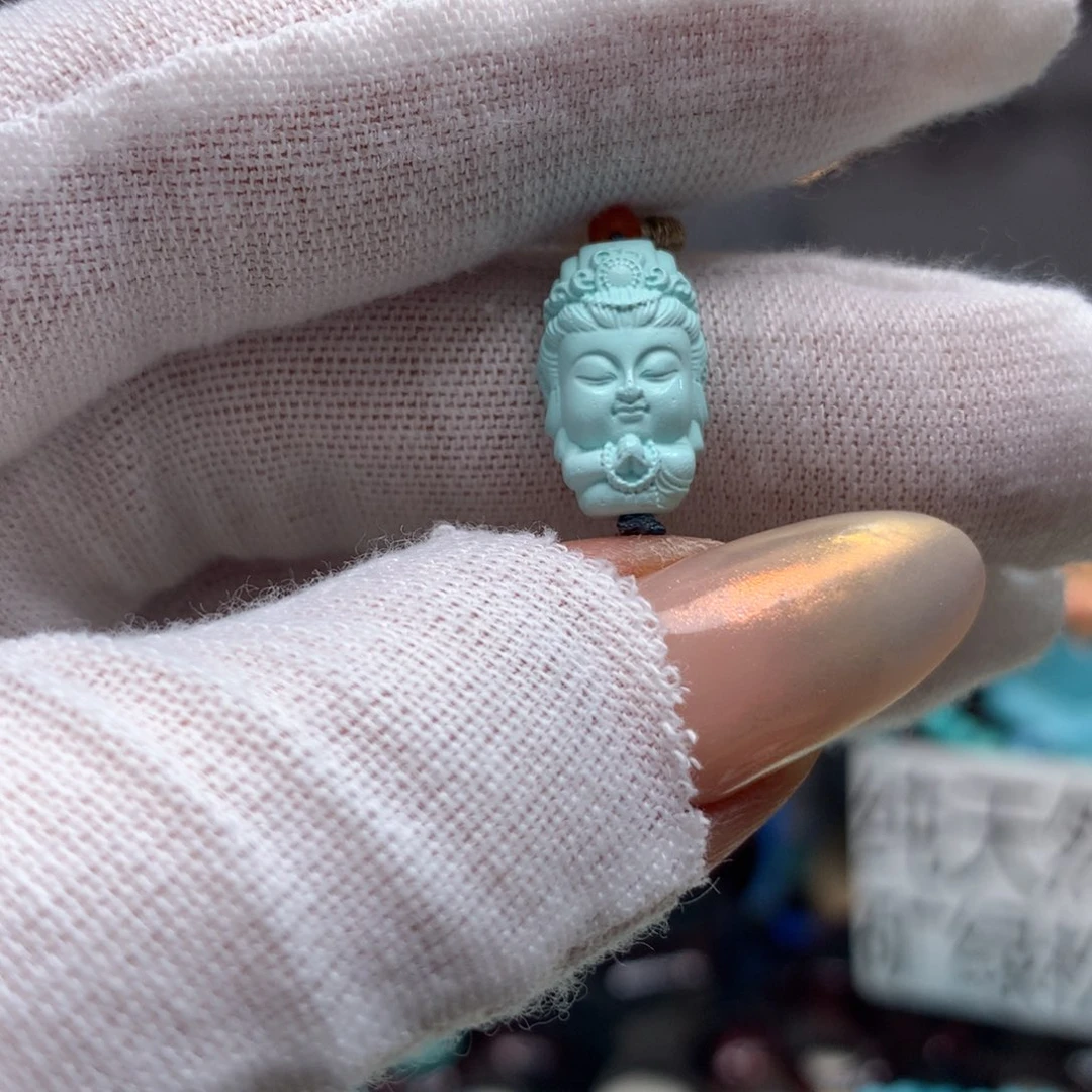 绿松石挂件未镶嵌