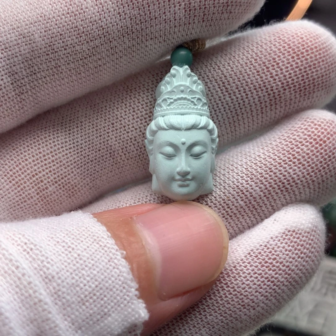 绿松石挂件未镶嵌