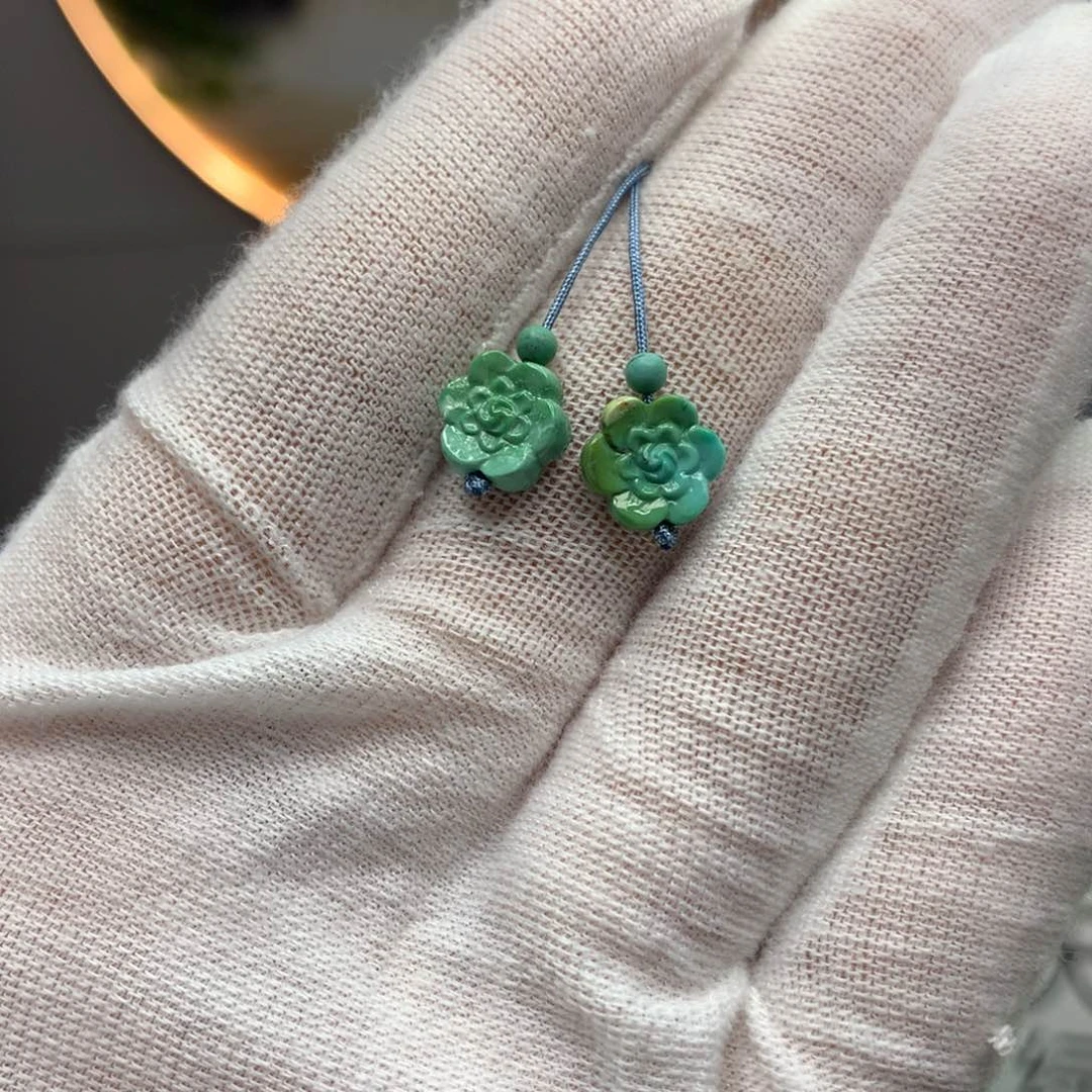 绿松石挂件未镶嵌