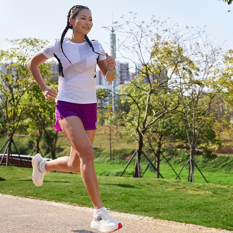 引擎鸟男女款功能短T上衣运动舒适夏季透气速干衣防磨圆领跑步