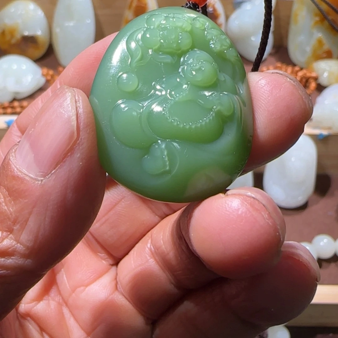 【闪购商品】和田玉颈饰未镶嵌用****4