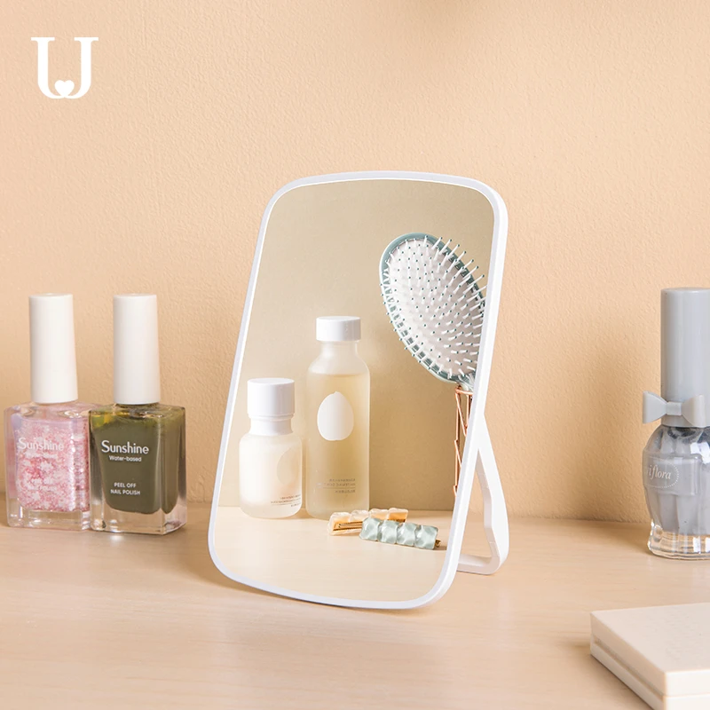 佐敦朱迪小镜子女随身镜子便携梳妆镜手持化妆折叠镜学生宿舍专用