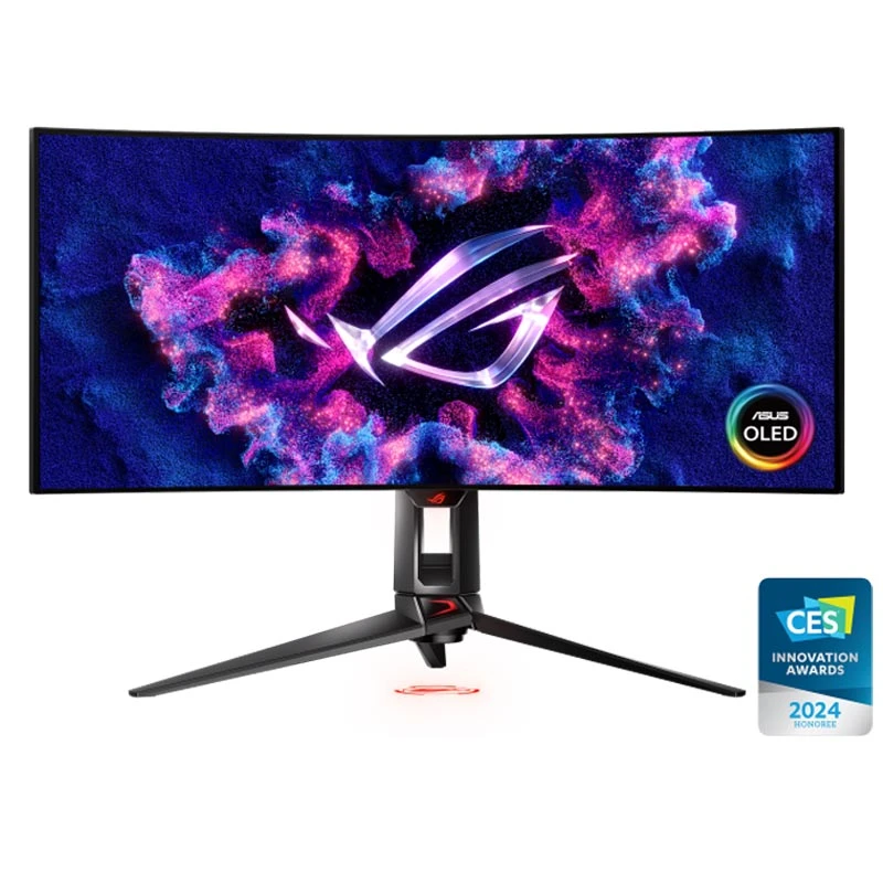 华硕ROG PG34WCDM 34寸超宽4kOLED800R曲面显示器0.03msHDR 240hz