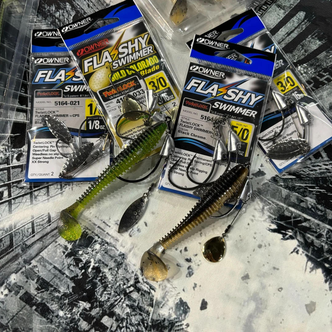 美版欧娜5164,4164打黑鲈钓搜索Swimmer钩（不包含图中T尾）渔具