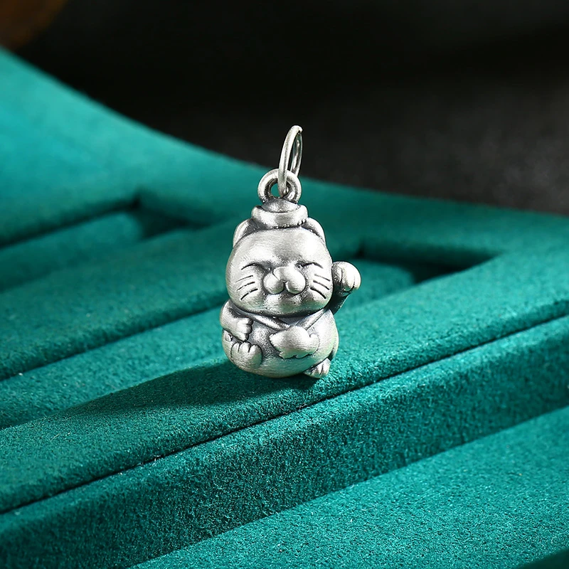 富足小猫吊坠 0023167