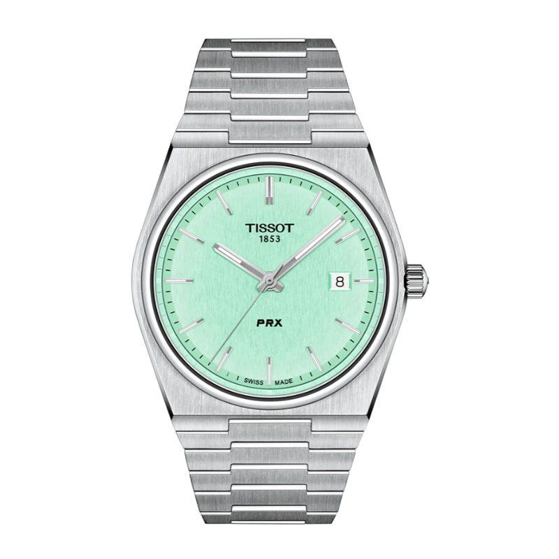 99新 Tissot/天梭 PRX超级玩家T137.410.11.091.01男士石英腕表