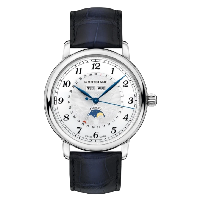 95新 Montblanc/万宝龙 明星系列U0118516机械男表月相表径40mm