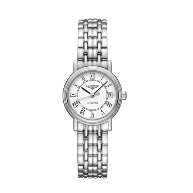 95新 Longines/浪琴 瑰丽L4.321.4.11.6女士机械腕表 表径25.5mm