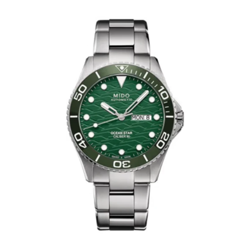 95新 Mido/美度 领航者潜水运动M042.430.11.091.00男士机械腕表