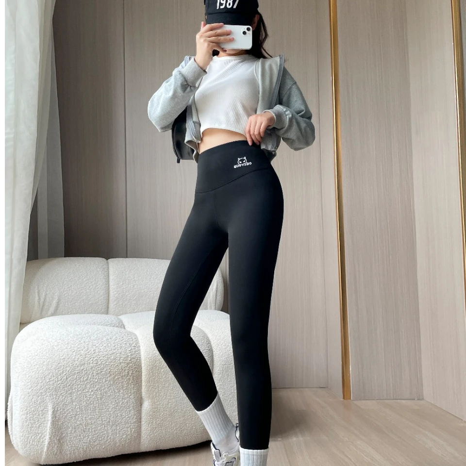 2024秋冬加绒新品羊绒蚕丝蛋白芭比裤 1621