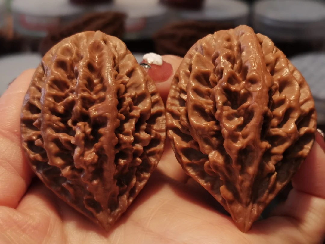 东北野生秋子核桃【老树龙纹大花】