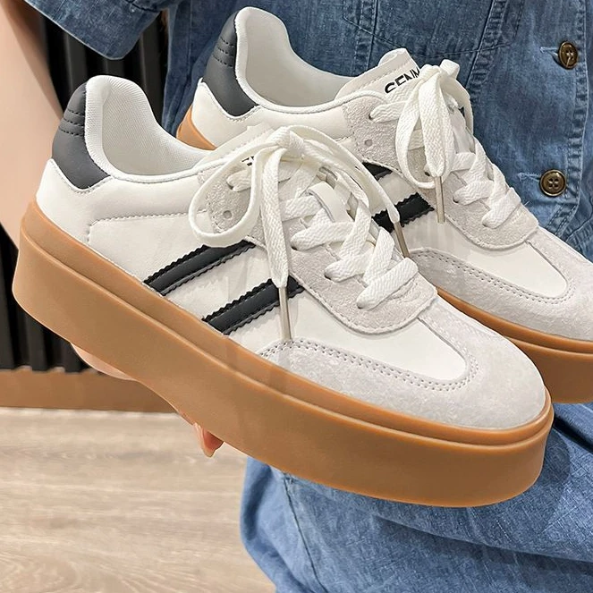 森马/SENMA时尚女鞋夏季爆款德训鞋潮流百搭校园风小众轻便网红款