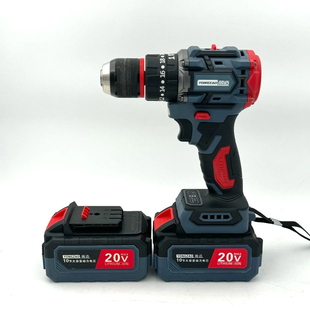 【总仓甄选】甬造20V带敲击三功能带冲击纯铜无刷大钢炮二电28082-2