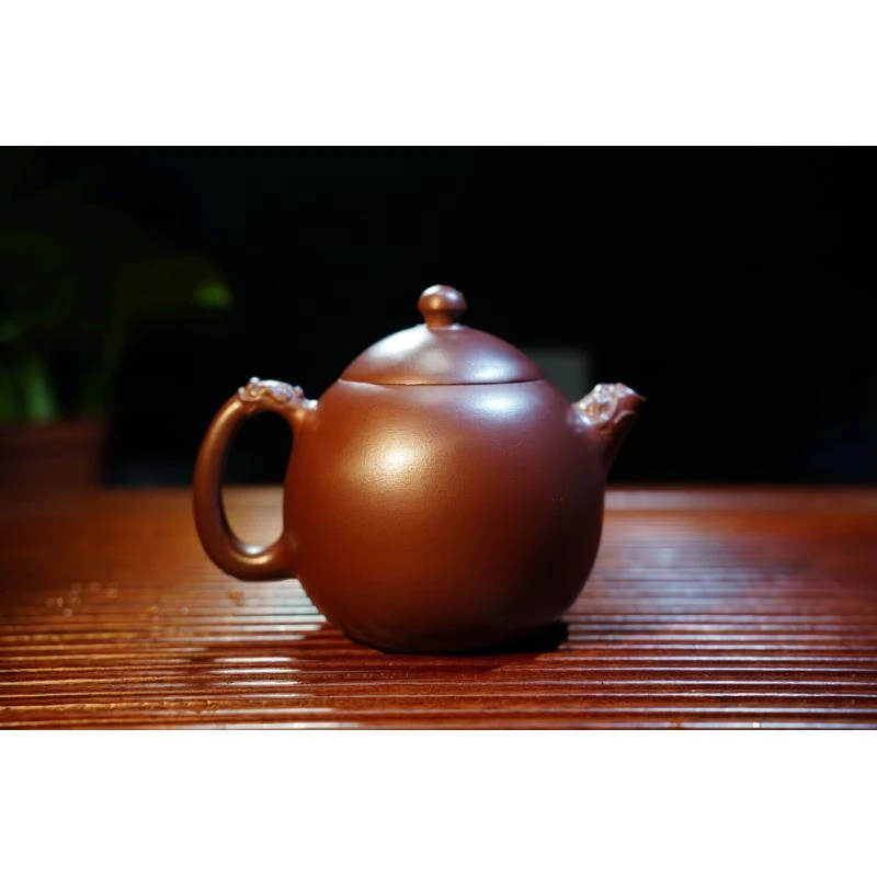 石红龙蛋紫砂壶喝茶必备【华】