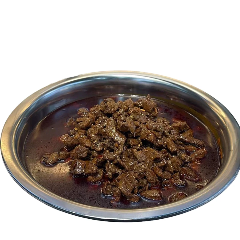 新野特产刘军·板面牛肉臊子六斤，精选优质新鲜黄牛肉特色美食好吃