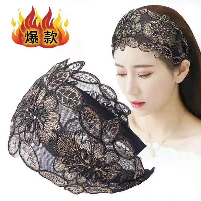 遮白发头饰遮盖神器发筐发箍女发卡妈妈款优雅大气薄款高级防滑