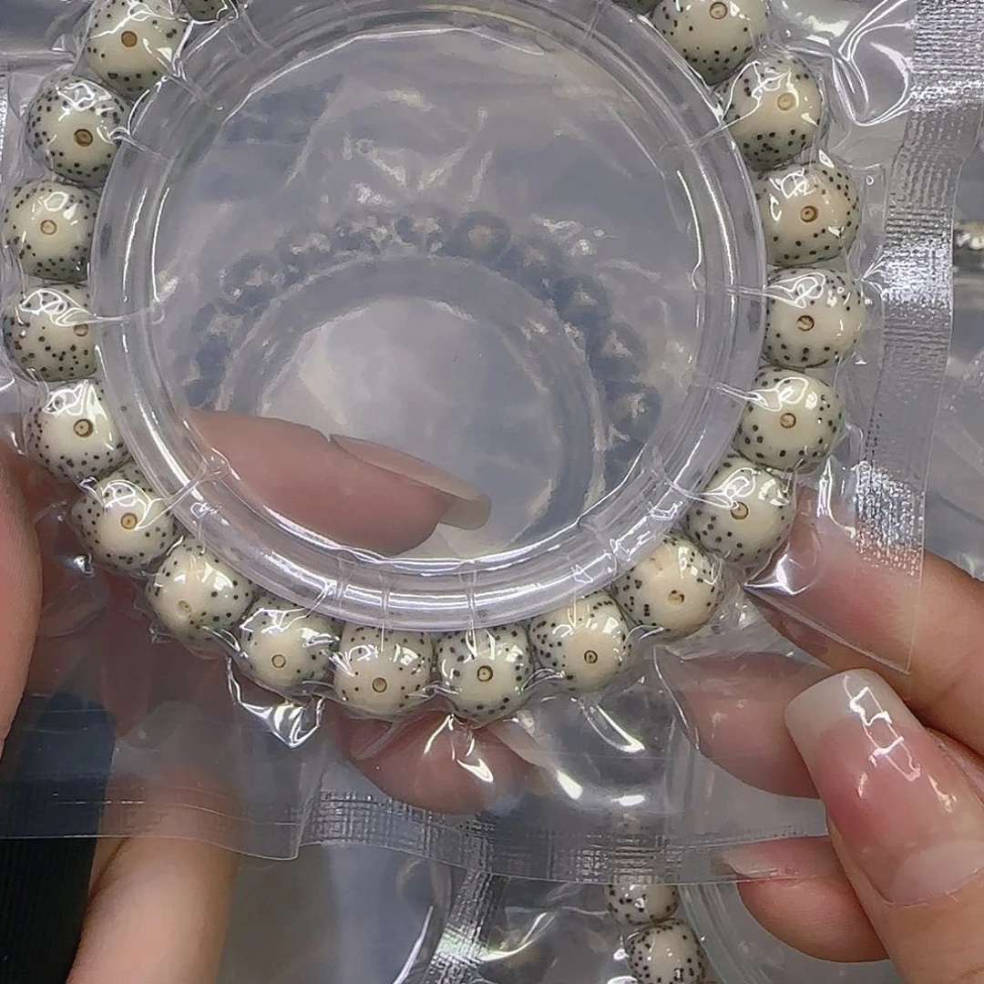 星月菩提手串572哈哈石玉星月菩提1.0桶单圈