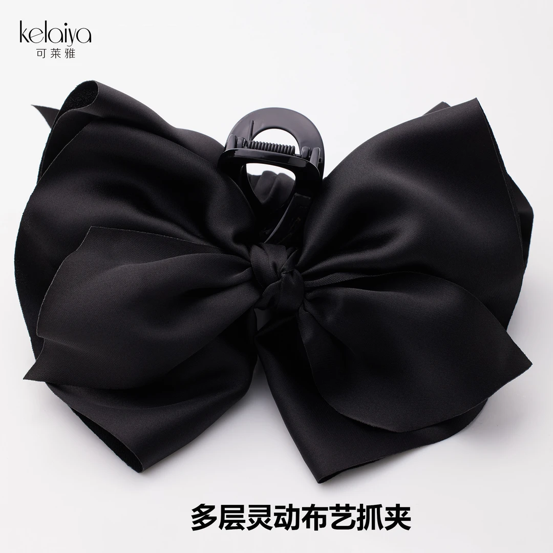 (QC367)多层灵动气质简约时尚抓夹