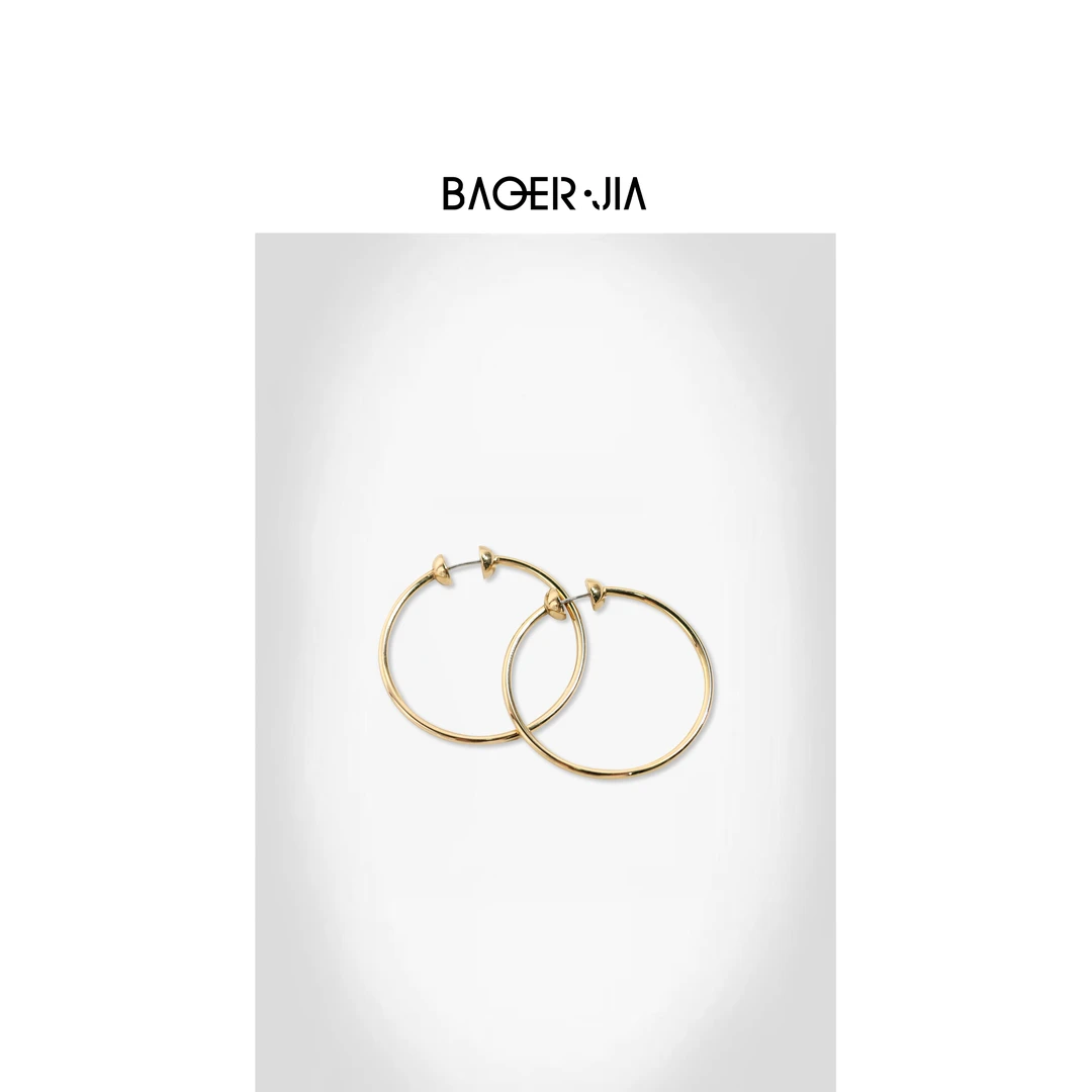 铜合金耳饰 1-【辣妹耳环】宝儿家含幂BQ19424206夏季气质时尚耳环