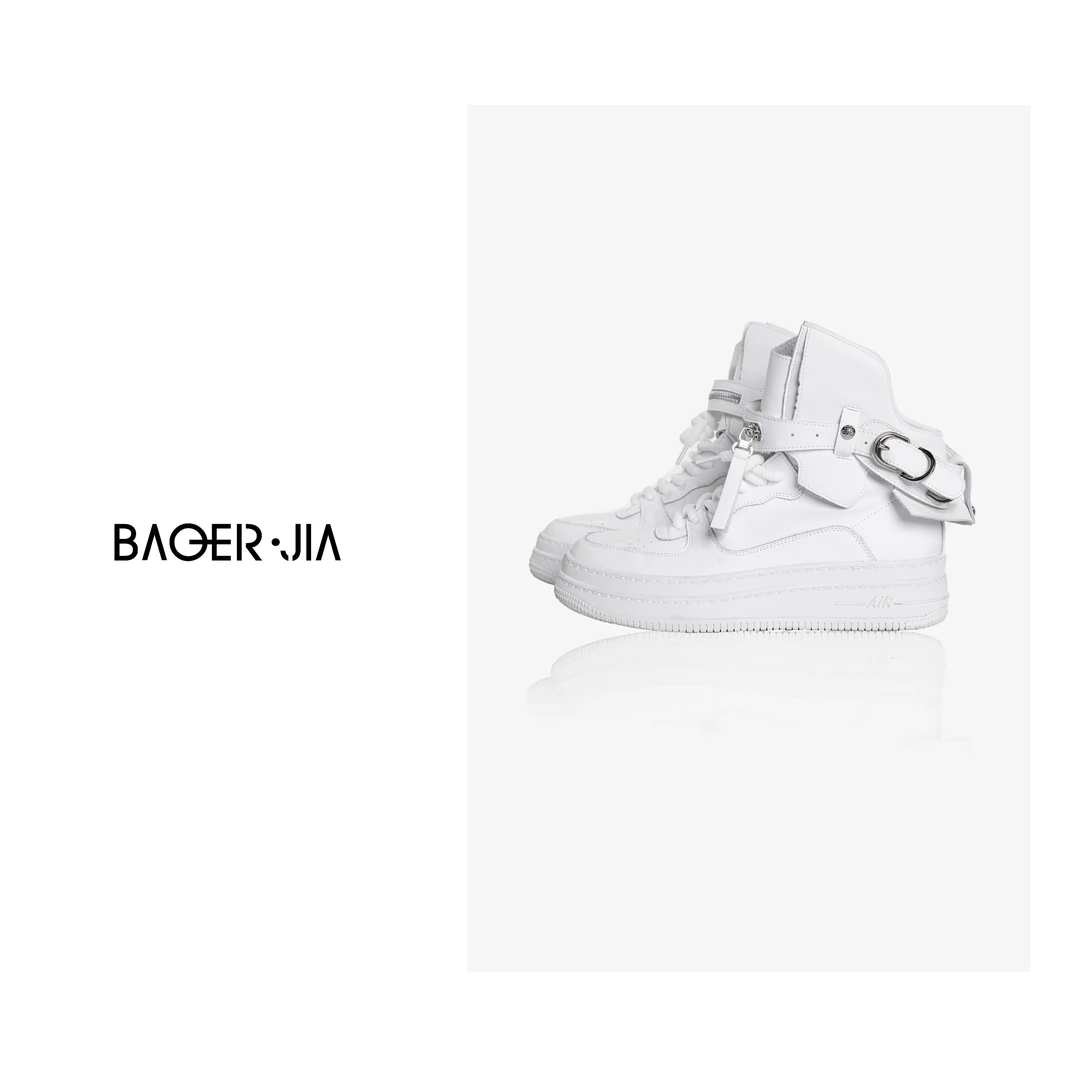 7-【高帮潮鞋】宝儿家2024年克罗Xin韩范百搭厚底女款休闲运动板鞋