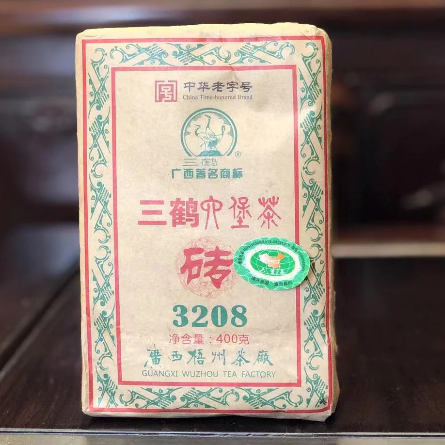 三鹤六堡茶【3208】400g/砖