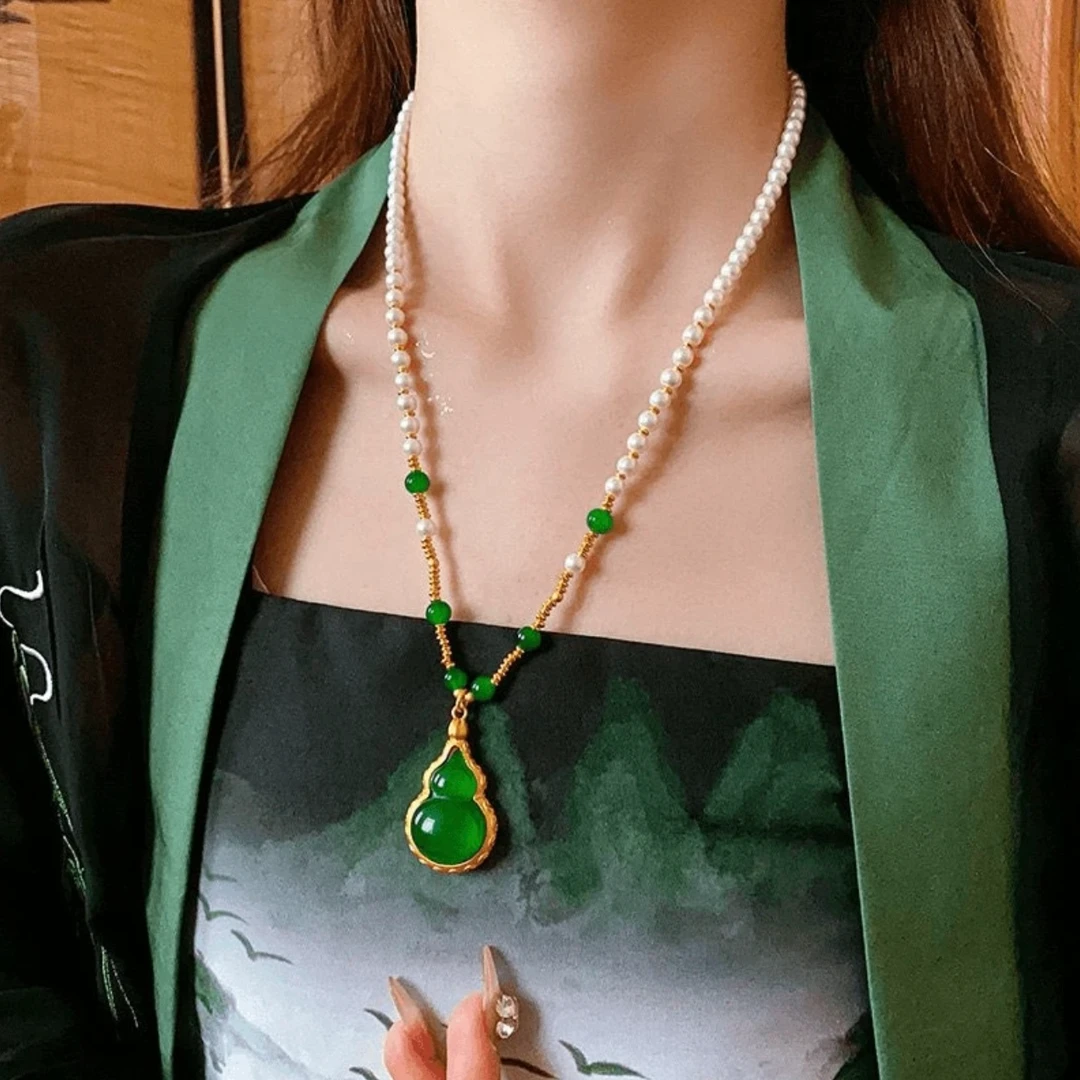 【赠礼盒】新中式国风葫芦项链复古气质设计感