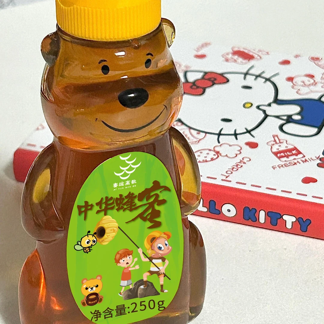250g中华蜂蜜小熊款挤压瓶