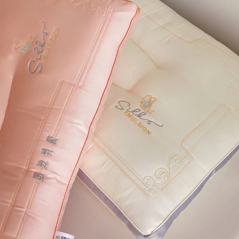 小香风枕芯定型枕久用不变形里面加乳胶贴片一对（两只）