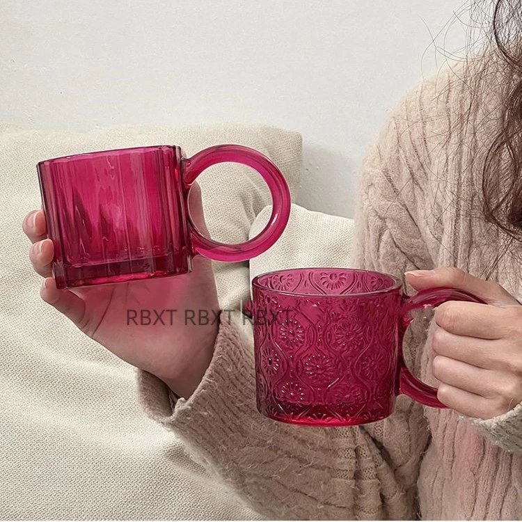 【Ruafufu粉丝福利】大耳朵玻璃杯ins马克杯家用水杯牛奶咖啡杯