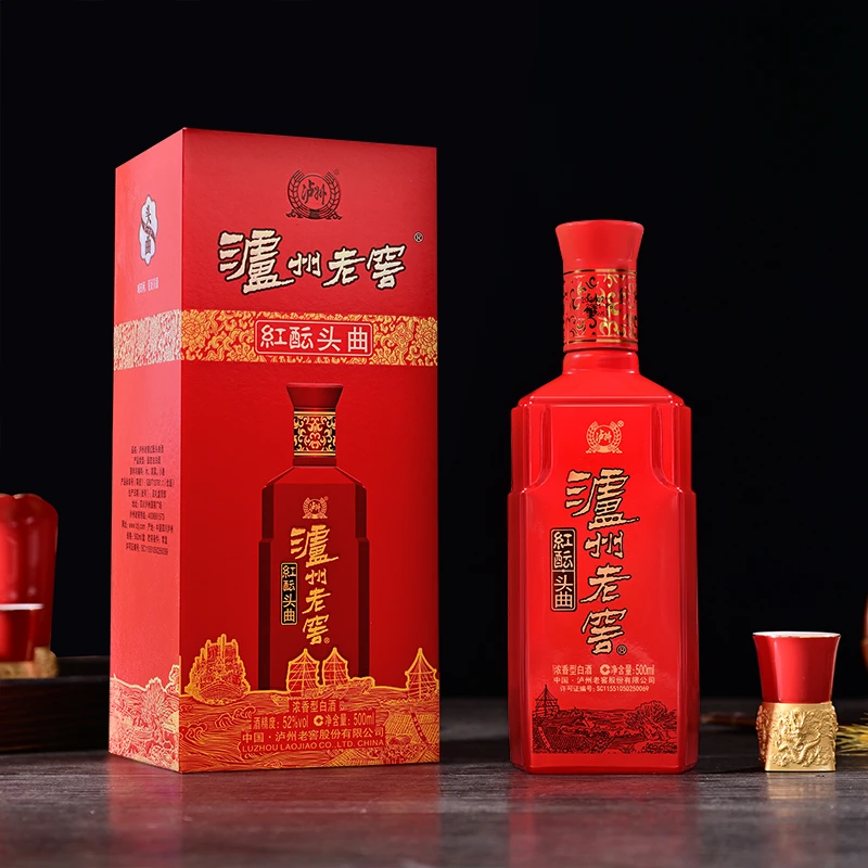泸州老窖【酒水节】红酝头曲52度浓香型白酒52度500ml*1瓶