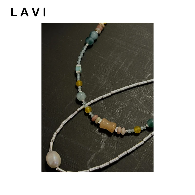 链子925银 LAVI 新中式清冷感叠戴坠链