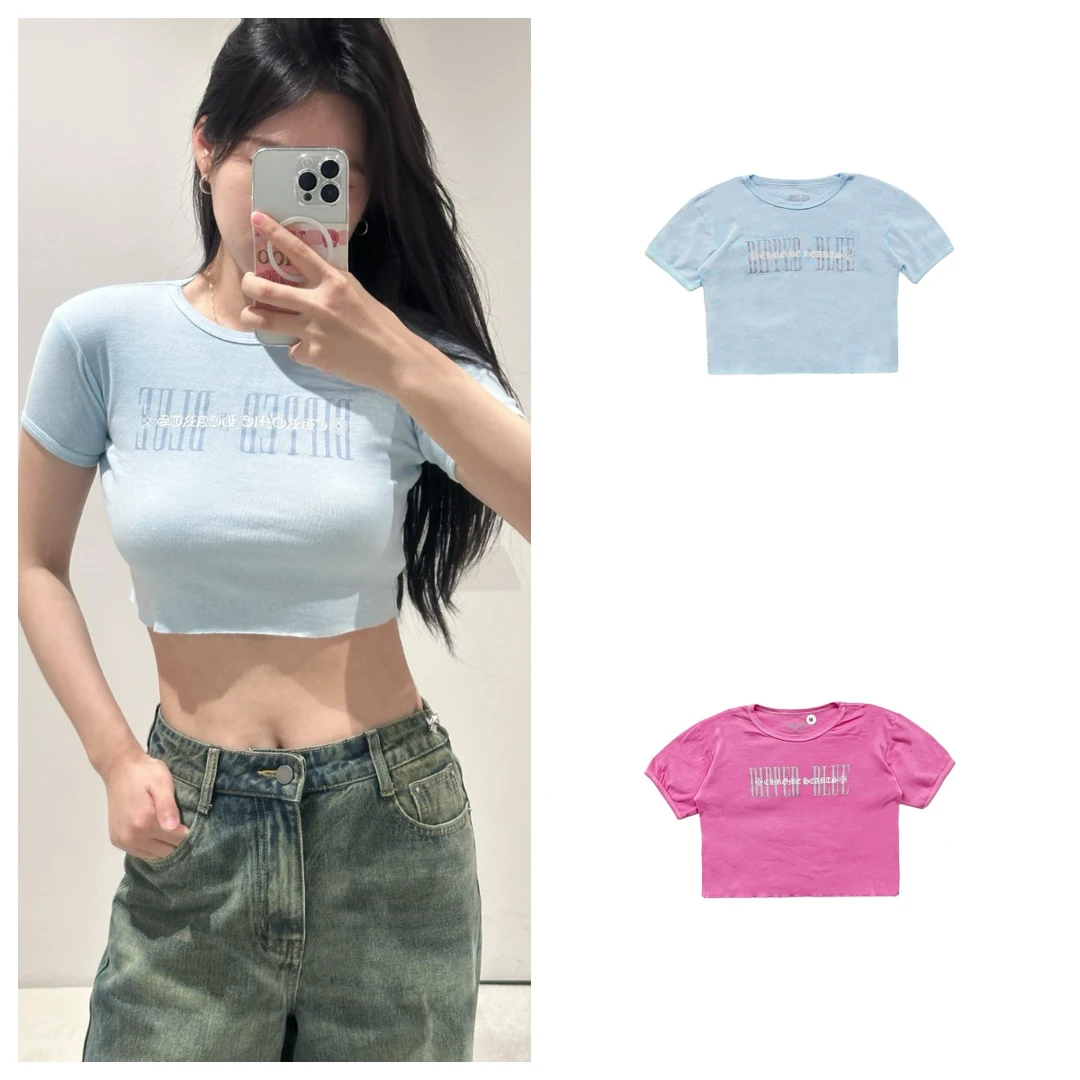 Chrome Hearts/克罗心联名款符文超小短袖