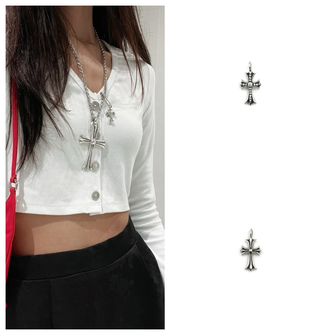 Chrome Hearts/克罗心Tiny十字项链 吊坠